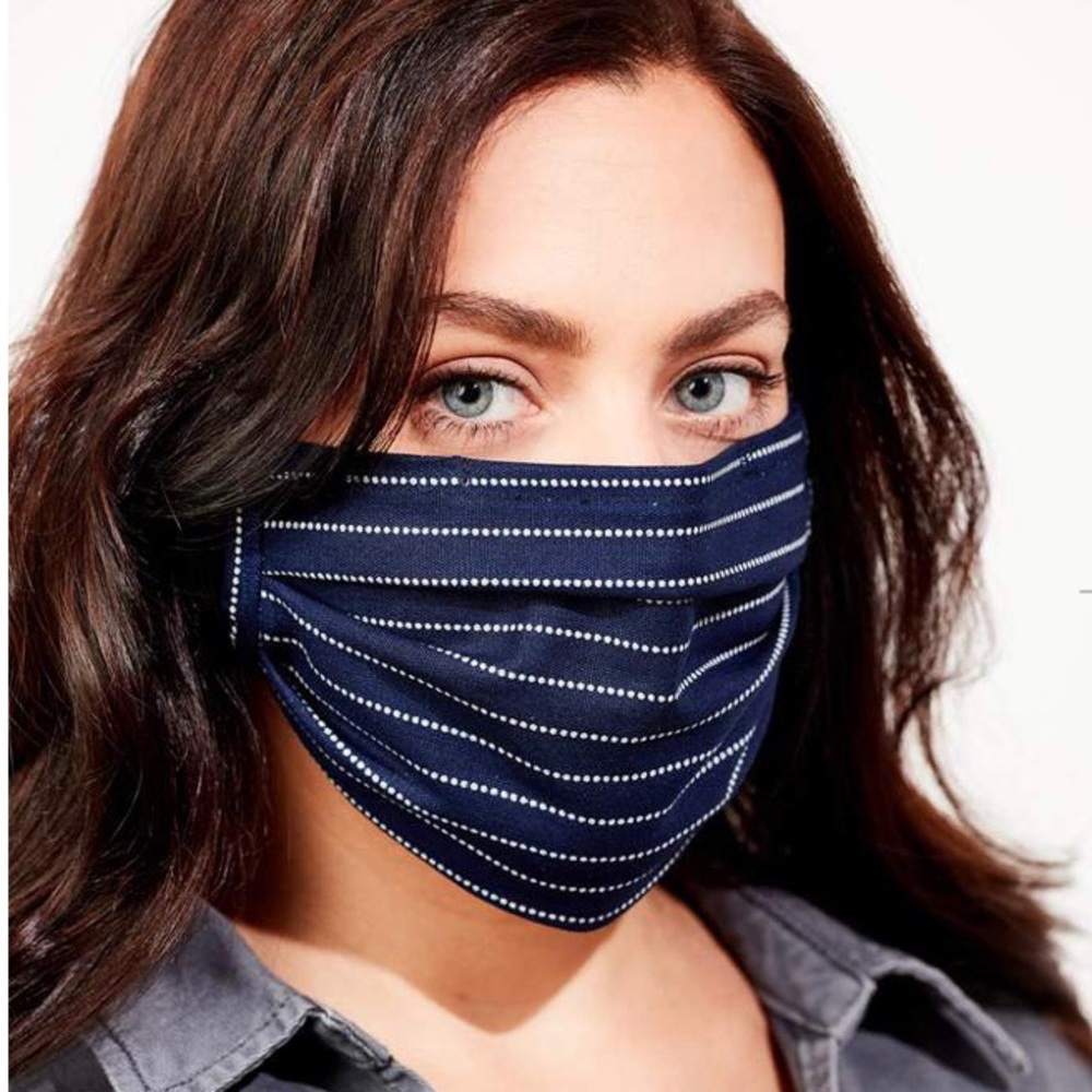 Rendall Co sentry face mask in wabash dot print
